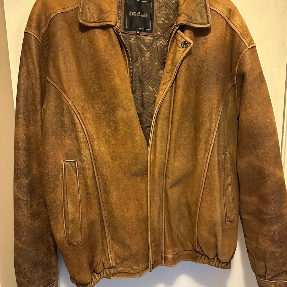 Leather jacket